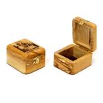 Jerusalem Olive Wood Jewelry Box From Bethlehem