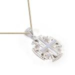 Jerusalem Cross Sterling Silver pendant