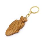 Key Chain Fish Olive Wood